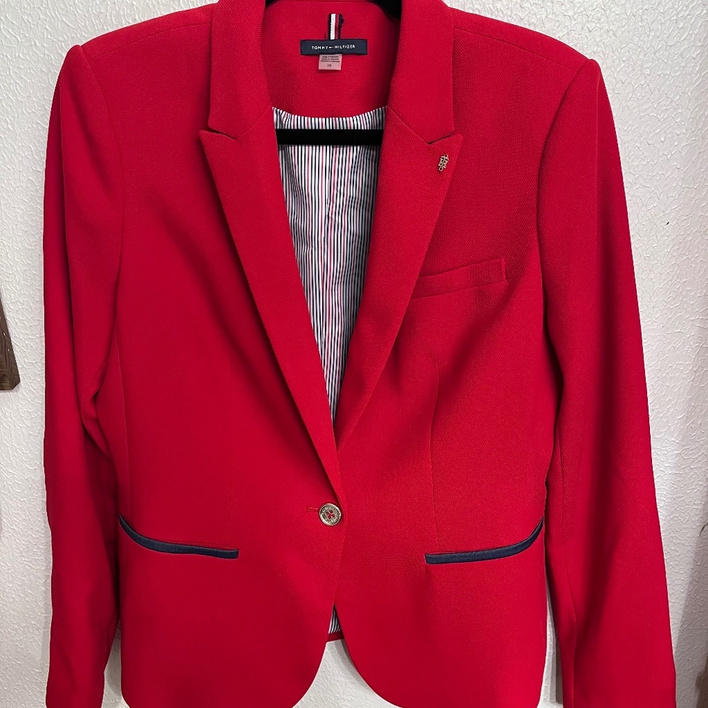 Tommy Hilfiger one button jacket